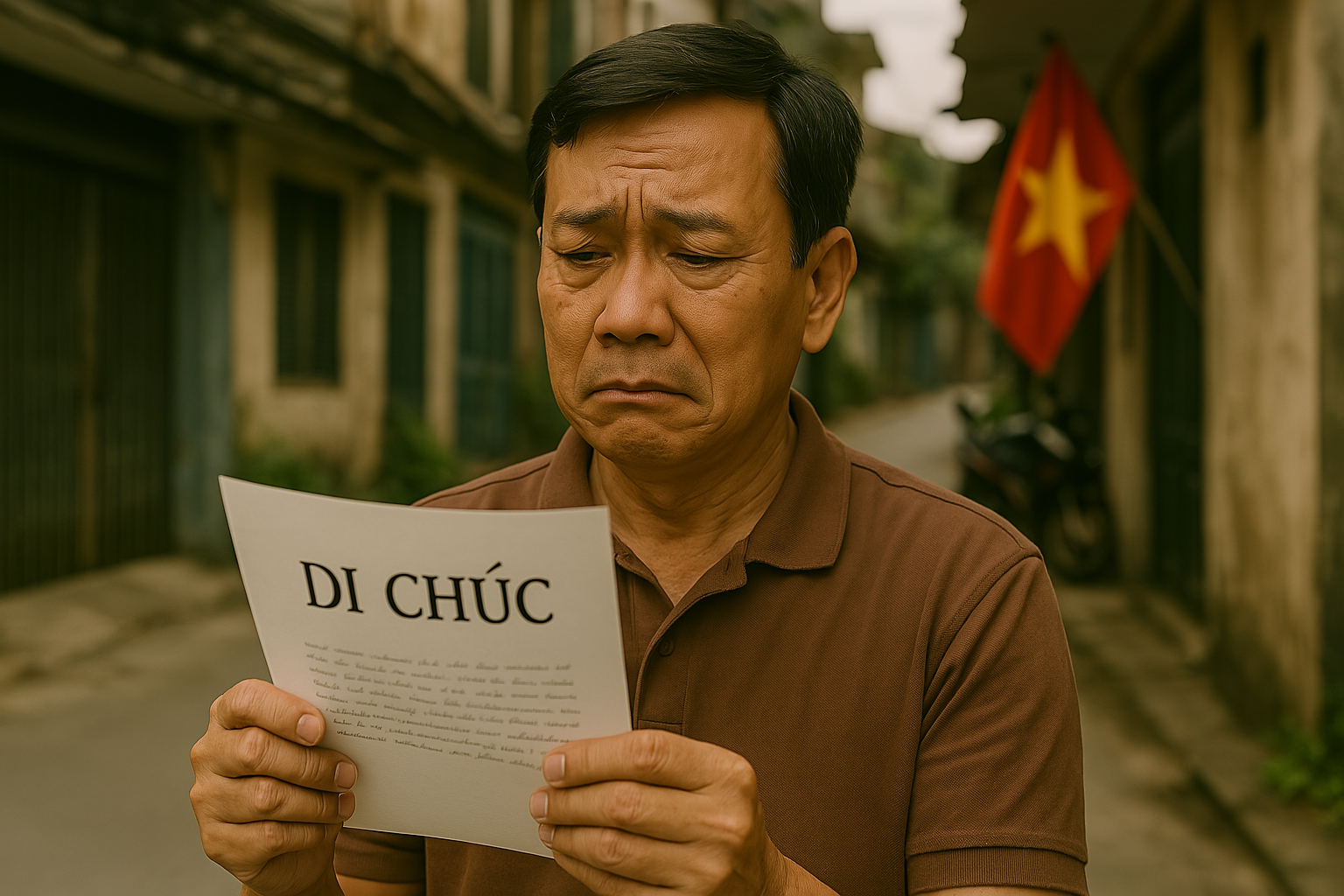 Không chăm cha mẹ già, tôi xấu hổ khi được thừa kế nhiều hơn các em 1 (Ảnh minh họa: AI)