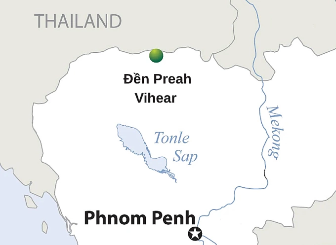 Thái Lan - Campuchia tìm cách hạ nhiệt căng thẳng sau vụ đấu súng ở biên giới 2 vinh thai lan 2 1748487335 174 2452 6065 1748488938